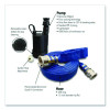 Pump Kit, (1) Pump, (2) 10 Ft Water Barriers, (4) 10 Ft Water Dams, 50 Ft 1.5" Dia Hose With Connectors