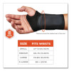 Proflex 4000 Single Strap Wrist Support, X-Large, Fits Left-Hand, Black