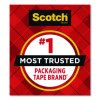 3850 Heavy-Duty Packaging Tape, 3" Core, 1.88" x 43.7 Yd, Clear, 6/Pack
