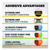 3850 Heavy-Duty Packaging Tape, 3" Core, 1.88" x 43.7 Yd, Clear, 6/Pack
