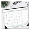 Ecologix Monthly Desk Pad Calendar, Ecologix Artwork, 22 x 17, White/Green Sheets, Black Binding, 12-Month (Jan-Dec): 2026