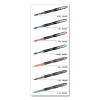 Vision Elite Rollerball Pen, Stick, Bold 0.8 Mm, Assorted Ink And Barrel Colors, 8/Pack