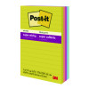 Note Pads In Summer Joy Color Collection Colors, 4" x 6", Note Ruled, 90 Sheets/Pad, 5 Pads/Pack