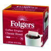 Coffee Singles, Classic Roast, 0.16 Oz Single-Serve Bag, 19/Pack