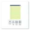 Notepads, Narrow Rule, (50) Canary Yellow 8.5 x 11 Sheets, 12/Pack