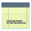 Notepads, Narrow Rule, (50) Canary Yellow 8.5 x 11 Sheets, 12/Pack