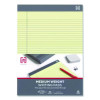 Notepads, Narrow Rule, (50) Canary Yellow 8.5 x 11 Sheets, 12/Pack