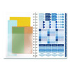 Abyss Weekly/Monthly Planner, 8.5 x 5.5, Water-Inspired Artwork, Blue Cover, 12-Month(Jan-Dec): 2026