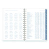 Abyss Weekly/Monthly Planner, 8.5 x 5.5, Water-Inspired Artwork, Blue Cover, 12-Month(Jan-Dec): 2026