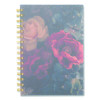 Midnight Garden Weekly/Monthly Planner, 8.5 x 5.5, Floral Artwork, Black/Pink/Green Cover, 12-Month (Jan-Dec): 2026