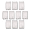 180 Duster Refills, Soft Fluffy Fibers, White, 10 Dusters/Box, 4 Boxes/Carton