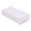 Eraser Pads, 2.5 x 4.5, 1" Thick, White, 6 Pads/Pack, 6 Packs/Carton