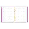 Workstyle Weekly/Monthly Planner, 8.75 x 7.75, Pink Cover, 12-Month (Jan To Dec): 2026