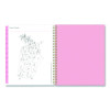 Mimi Pink Weekly/Monthly Planner, Floral Artwork, 11 x 8.5, Pink/Blue/Rose Cover, 12-Month (Jan To Dec): 2026