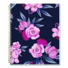 Mimi Pink Weekly/Monthly Planner, Floral Artwork, 11 x 8.5, Pink/Blue/Rose Cover, 12-Month (Jan To Dec): 2026