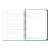 Life Note-It Dania Weekly/Monthly Planner, Floral Artwork, 8.63 x 5.88, Teal/Pink/Blue Cover, 12-Month (Jan To Dec): 2026