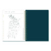 Life Note-It Dania Weekly/Monthly Planner, Floral Artwork, 8.63 x 5.88, Teal/Pink/Blue Cover, 12-Month (Jan To Dec): 2026