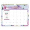 Tula Monthly Wall Calendar, Floral Artwork, 15 x 12, White/Multicolor Sheets, 12-Month (Jan To Dec): 2026