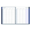 Passages Weekly Appointment Book And Monthly Planner, 11 x 8.5, Navy Cover, 12-Month (Jan To Dec): 2026