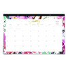 Kelly Ventura Magenta Bloom Desk Pad Calendar, 17 x 11, Floral Artwork, White/Multicolor Sheets, 12-Month (Jan To Dec): 2026