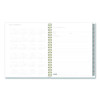 Mimosa Weekly/Monthly Planner, 11 x 8.5, Floral Artwork, Yellow/Green/White Cover, 12-Month (Jan To Dec): 2026