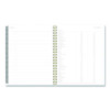 Mimosa Weekly/Monthly Planner, 11 x 8.5, Floral Artwork, Yellow/Green/White Cover, 12-Month (Jan To Dec): 2026