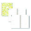 Mimosa Weekly/Monthly Planner, 8 x 5, Lemon Artwork, Yellow/Green/White Cover, 12-Month (Jan To Dec): 2026