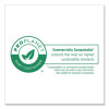 Compostable Fiber Containers, Pro Planet Seal, Bowl, 28 Oz, Natural, 300/Carton