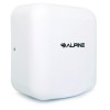 Hemlock Commercial 220V Automatic Hand Dryer, 6.68 x 11.41 x 12.31, Stainless Steel, White