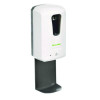Wall Mount Automatic Gel Hand Sanitizer/Soap Dispenser With Drip Tray, 40 Oz, 4.48 x 6 x 18.1, White