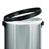 17 Gallon Stainless Steel Commercial Trash Can With Swing Lid
