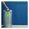 27 Gallon Stainless Steel Compost Can, Brushed Stainless Steel
