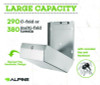 Horizontal C-Fold/Multi-Fold Paper Towel Dispenser, 10.2 x 4 x 11.2, Brushed Nickel