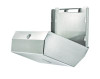 Horizontal C-Fold/Multi-Fold Paper Towel Dispenser, 7.08 x 3.93 x 10.82, Brushed Nickel