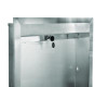 Stainless Steel Recessed 12 Gal Leak-Proof Waste Receptacle, Brushed Stainless Steel