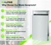Stainless Steel Recessed 12 Gal Leak-Proof Waste Receptacle, Brushed Stainless Steel