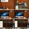 Wood Adjustable 36 Compartment Literature Organizer, 36 Sections, Letter Size, 39.3 x 11.8 x 23.9, Medium Oak