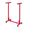 Expandable Blueprint Storage Cabinet Mobile Plan Center, Assorted Document Sizes, 20.5" x 28" To 46.5" x 50.75", Red