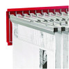 Large File Blueprint Pivot Wall Rack, Assorted Document Sizes Accommodated, 11" x 15.8" x 23.9", Red