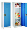 Steel Storage Locker, 1 Compartment, 15 x 15 x 48, Blue