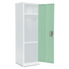 Steel Storage Locker, 1 Compartment, 15 x 15 x 48, Misty Green