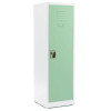 Steel Storage Locker, 1 Compartment, 15 x 15 x 48, Misty Green