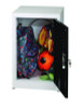 Steel Storage Locker, 1 Compartment, 15 x 15 x 24, Black