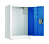 Steel Storage Locker, 1 Compartment, 15 x 15 x 24, Blue