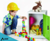 Steel Storage Locker, 1 Compartment, 15 x 15 x 24, Green