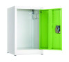 Steel Storage Locker, 1 Compartment, 15 x 15 x 24, Green