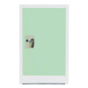 Steel Storage Locker, 1 Compartment, 15 x 15 x 24, Misty Green