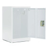 Steel Storage Locker, 1 Compartment, 15 x 15 x 24, White