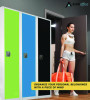 Steel Storage Locker, 1 Compartment, 12 x 12 x 72, Green