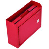Medium Size Steel Multi-Purpose Secure Drop Box, 9.8 x 3.4 x 7.5, Red